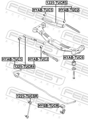 FEBEST HYAB-TUC5 EAN: 4056111029252.