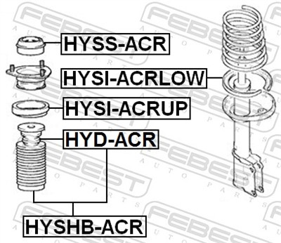 FEBEST HYSHB-ACR EAN: 4056111043166.