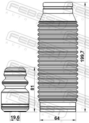 FEBEST HYSHB-GETF-KIT EAN: 4056111146263.