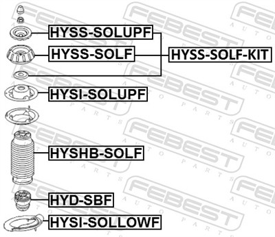 FEBEST HYSI-SOLUPF EAN: 4056111151441.