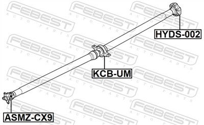 FEBEST KCB-UM EAN: 4056111179025.