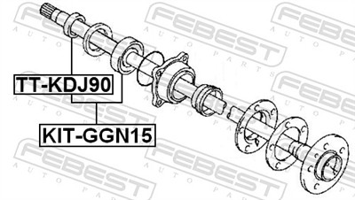 FEBEST KIT-GGN15 EAN: 4056111064130.