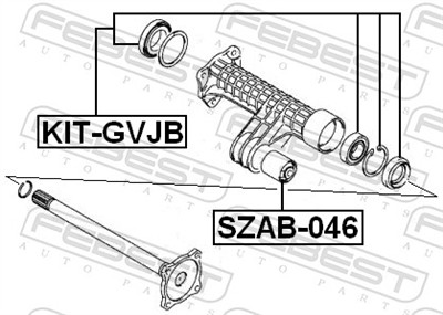 FEBEST KIT-GVJB EAN: 4056111058672.