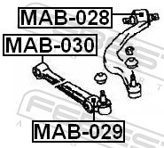 FEBEST MAB-029 EAN: 4056111025001.