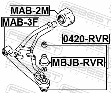 FEBEST MAB-2M EAN: 4056111011837.