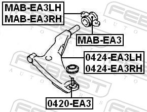 FEBEST MAB-EA3 EAN: 4056111041360.