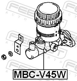 FEBEST MBC-V45W EAN: 4056111065885.