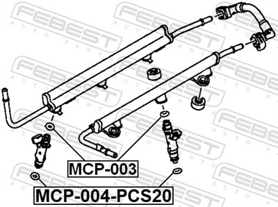 FEBEST MCP-004-PCS20 EAN: 4056111131238.