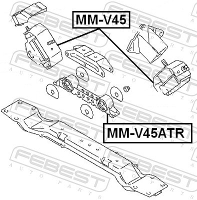 FEBEST MM-V45 EAN: 4056111029573.