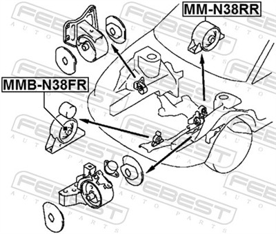 FEBEST MMB-N38FR EAN: 4056111089140.