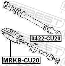 FEBEST MRKB-CU20 EAN: 4056111043067.