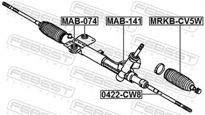 FEBEST MRKB-CV5W EAN: 4056111038278.
