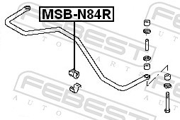 FEBEST MSB-N84R EAN: 4056111026923.
