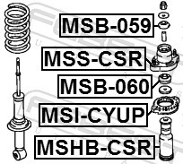 FEBEST MSI-CYUP EAN: 4056111089102.