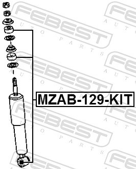 FEBEST MZAB-129-KIT EAN: 4056111090870.