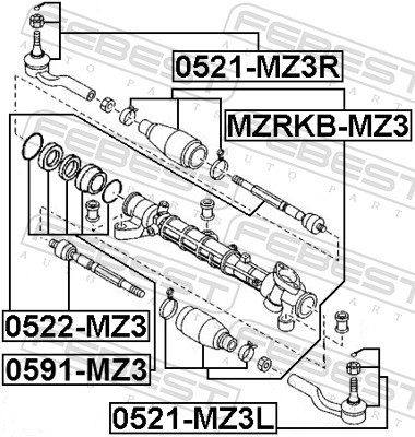 FEBEST MZRKB-MZ3 EAN: 4056111012193.