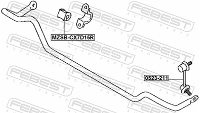 FEBEST MZSB-CX7D15R EAN: 4056111126517.