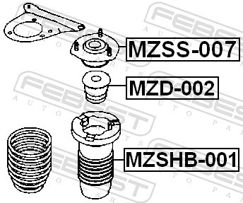FEBEST MZSHB-001 EAN: 4056111032030.