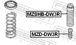 FEBEST MZSHB-DW3R EAN: 4056111015323.