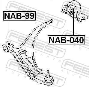 FEBEST NAB-040 EAN: 4056111001913.