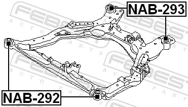 FEBEST NAB-292 EAN: 4056111072944.