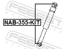 FEBEST NAB-355-KIT EAN: 4056111102054.