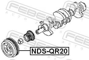 FEBEST NDS-QR20 EAN: 4056111079608.