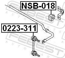 FEBEST NSB-018 EAN: 4056111007793.