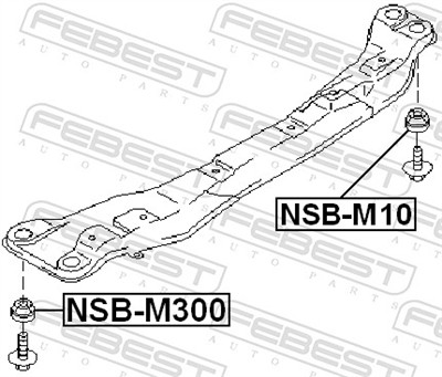 FEBEST NSB-M300 EAN: 4056111037684.