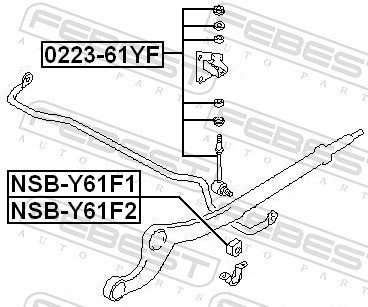 FEBEST NSB-Y61F1 EAN: 4056111027517.