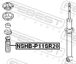 FEBEST NSHB-P11SR20 EAN: 4056111030807.