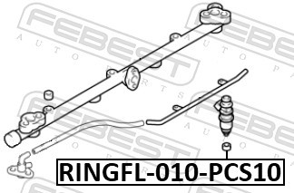 FEBEST RINGFL-010-PCS10 EAN: 4056111140506.