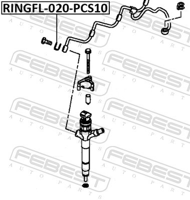 FEBEST RINGFL-020-PCS10 EAN: 4056111133584.