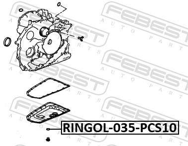 FEBEST RINGOL-035-PCS10 EAN: 4056111133836.