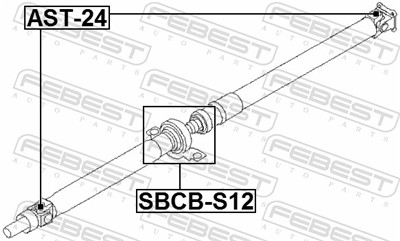 FEBEST SBCB-S12 EAN: 4056111114149.