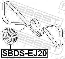 FEBEST SBDS-EJ20 EAN: 4056111027135.