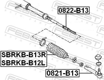 FEBEST SBRKB-B12L EAN: 4056111070810.