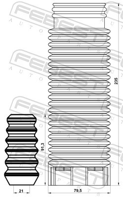 FEBEST SBSHB-S11R-KIT EAN: 4056111146034.