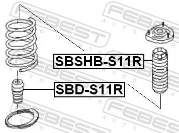 FEBEST SBSHB-S11R EAN: 4056111048925.