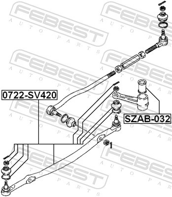 FEBEST SZAB-032 EAN: 4056111029955.