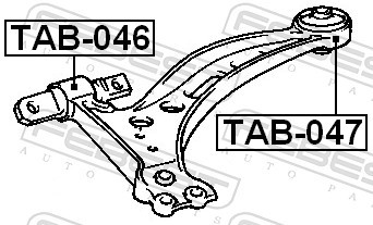 FEBEST TAB-047 EAN: 4056111000367.