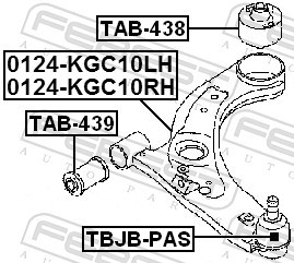 FEBEST TAB-439 EAN: 4056111027326.
