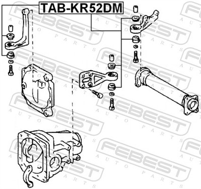 FEBEST TAB-KR52DM EAN: 4056111047676.