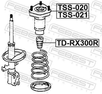 FEBEST TD-RX300R EAN: 4056111056463.