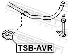 FEBEST TSB-AVR EAN: 4056111013992.