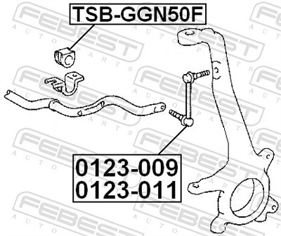 FEBEST TSB-GGN50F EAN: 4056111064079.