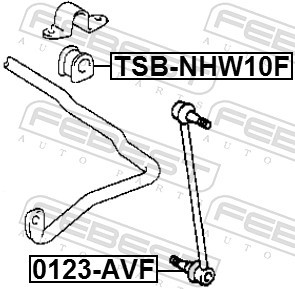 FEBEST TSB-NHW10F EAN: 4056111078618.