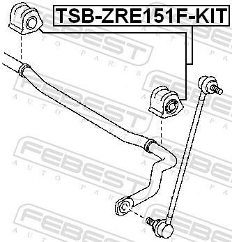 FEBEST TSB-ZRE151F-KIT EAN: 4056111098791.