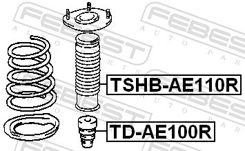 FEBEST TSHB-AE110R EAN: 4056111025605.