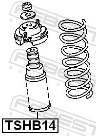 FEBEST TSHB14 EAN: 4056111002545.
